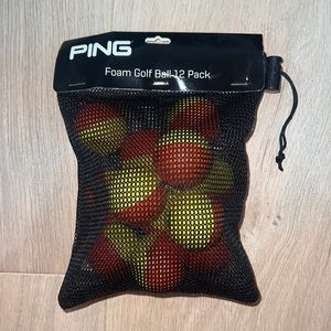 NWT Ping Foam Golf Ball 12 Pack
